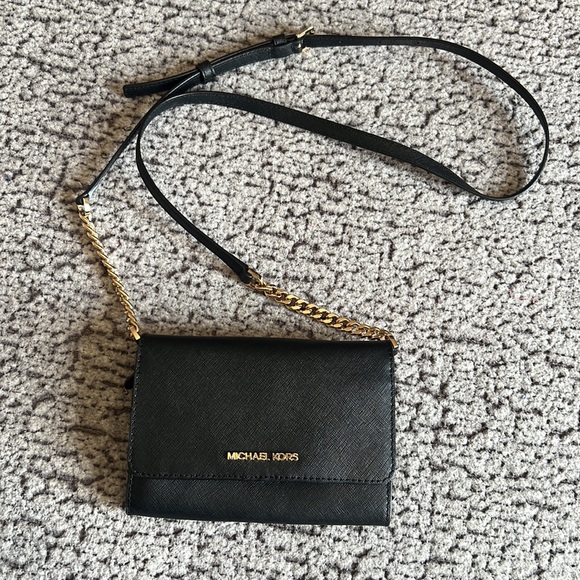 Michael Kors Crossbody Black Purse - Picture 14 of 16